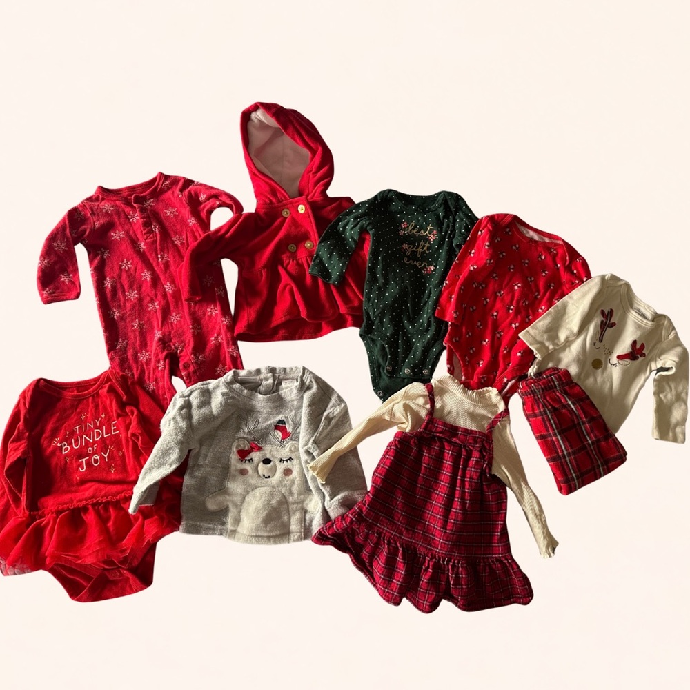 Baby Christmas Clothing Bundle